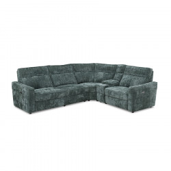 Kempton Electric Corner Sofa Green